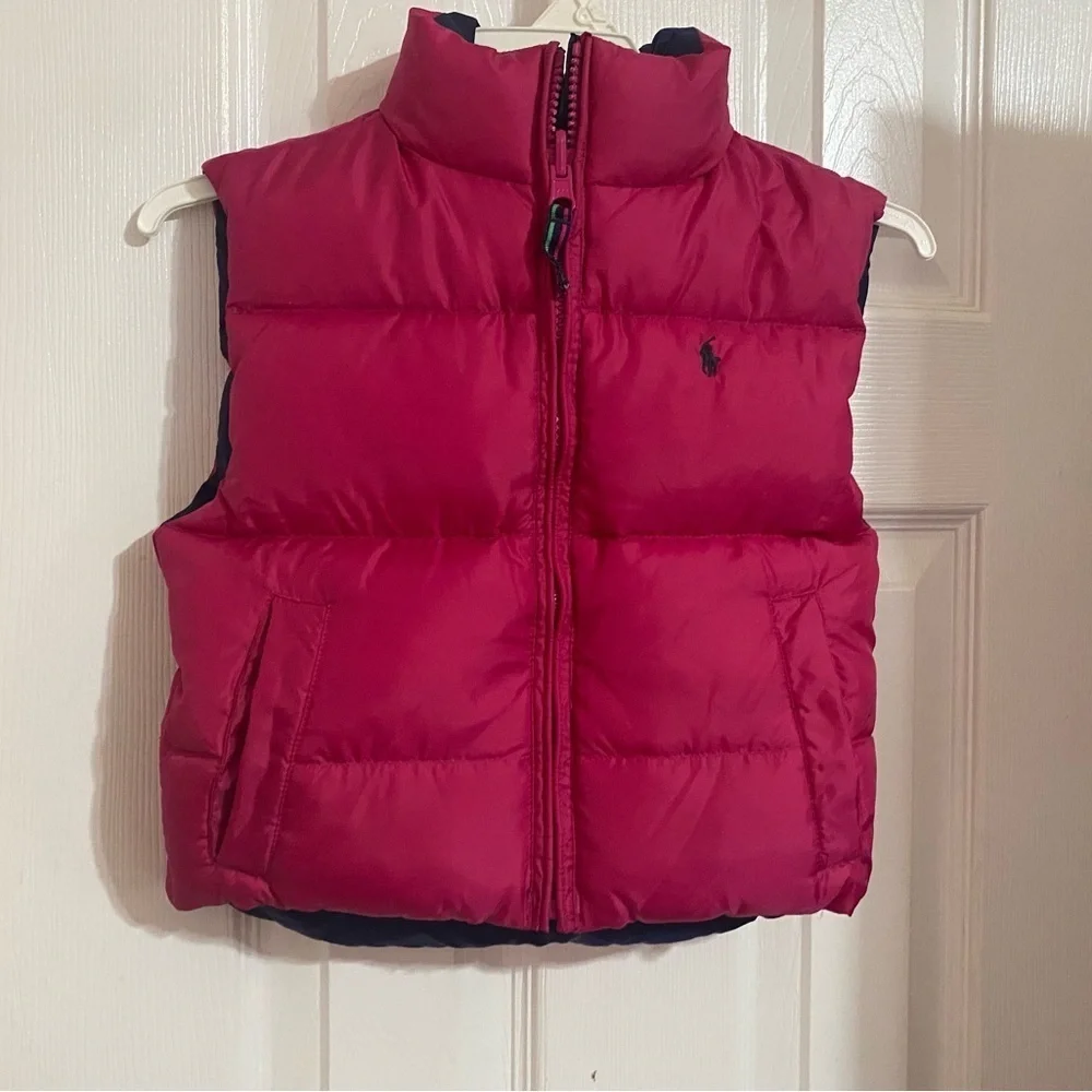 Ralph Lauren Reversible Down Quilted Puffer Vest